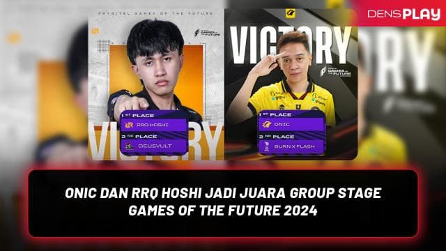 ONIC DAN RRQ HOSHI JADI JUARA GROUP STAGE GAMES OF THE FUTURE 2024