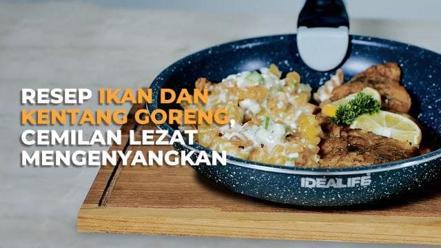 Resep Ikan dan Kentang Goreng, Cemilan Lezat Mengenyangkan