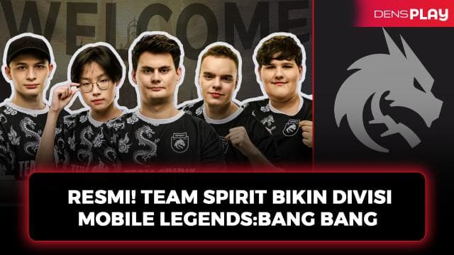 RESMI! TEAM SPIRIT BIKIN DIVISI MOBILE LEGENDS:BANG BANG