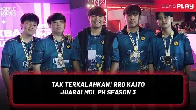 TAK TERKALAHKAN! RRQ KAITO JUARAI MDL PH SEASON 3