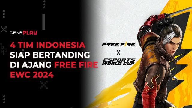 4 TIM INDONESIA SIAP BERTANDING DI AJANG FREE FIRE EWC 2024