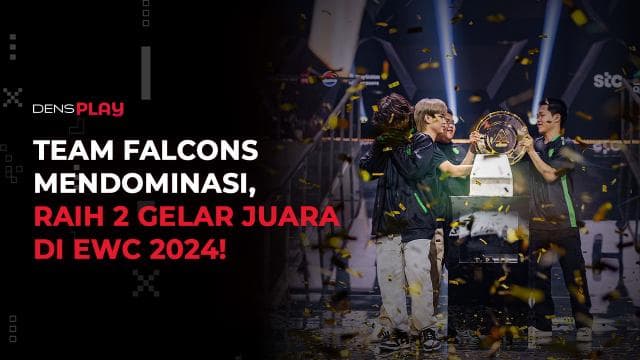 TEAM FALCONS MENDOMINASI, RAIH 2 GELAR JUARA DI EWC 2024!