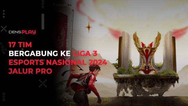 17 TIM BERGABUNG KE LIGA 3 ESPORTS NASIONAL 2024 JALUR PRO