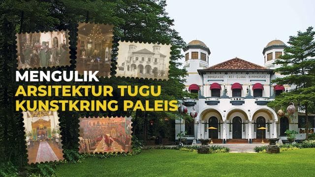 Mengulik Arsitektur Tugu Kunstkring Paleis