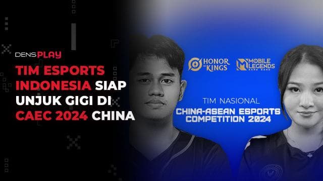 TIM ESPORTS INDONESIA SIAP UNJUK GIGI DI CAEC 2024 CHINA