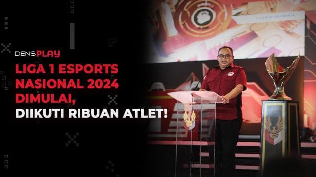 LIGA 1 ESPORTS NASIONAL 2024 DIMULAI, DIIKUTI RIBUAN ATLET!