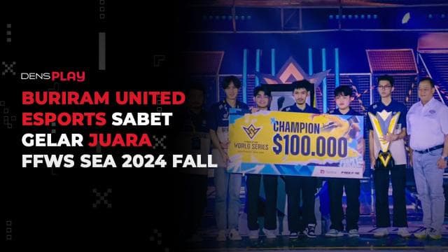 BURIRAM UNITED ESPORTS SABET GELAR JUARA FFWS SEA 2024 FALL