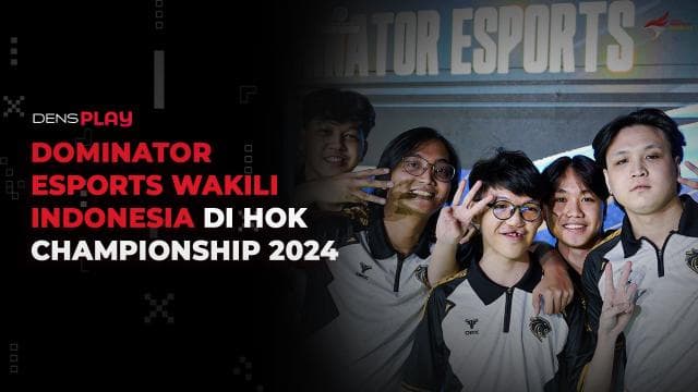 DOMINATOR ESPORTS WAKILI INDONESIA DI HOK CHAMPIONSHIP 2024