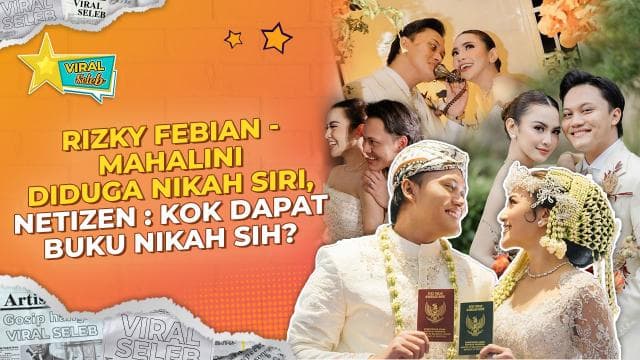 Rizky Febian dan Mahalini Terancam Menikah Ulang?