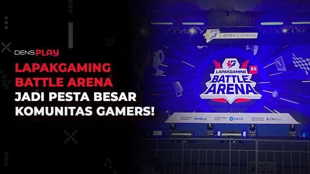 LAPAKGAMING BATTLE ARENA JADI PESTA BESAR KOMUNITAS GAMERS!