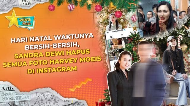 Sandra Dewi Hapus Semua Foto Bersama Harvey Moeis di Instagram