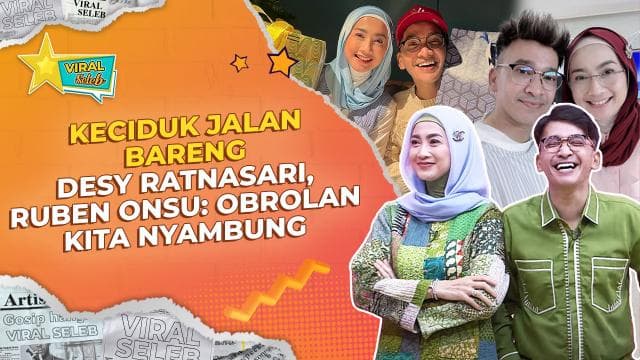 Ruben Onsu & Desy Ratnasari Buka Suara Soal Kedekatan Mereka