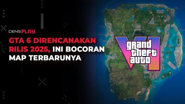 GTA 6 DIRENCANAKAN RILIS 2025, INI BOCORAN MAP TERBARUNYA