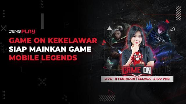 GAME ON KEKELAWAR SIAP MAINKAN GAME MOBILE LEGENDS