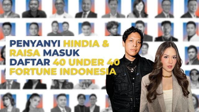 Penyanyi Hindia & Raisa Masuk Daftar 40 Under 40 Fortune Indonesia