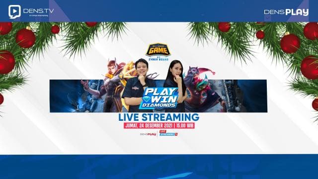 Saksikan Acara Live Streaming WTG by Cyber Squad dan Menangkan Hadiah Berupa Diamond MLBB!