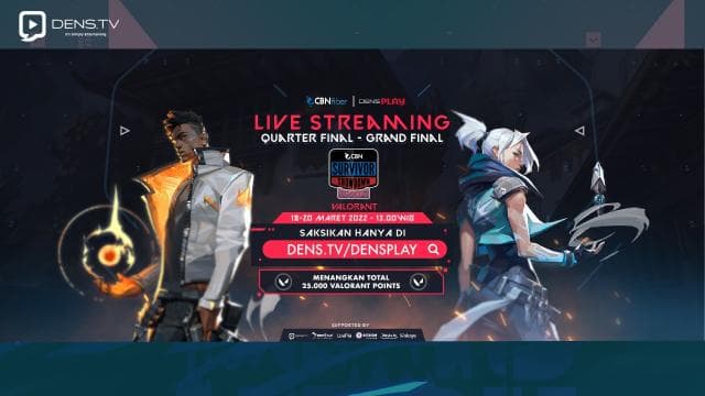 Yuk Nonton dan Saksikan Live Streaming Tournament CBN SURVIVOR SHOWSOWN S2 di Densplay Channel!