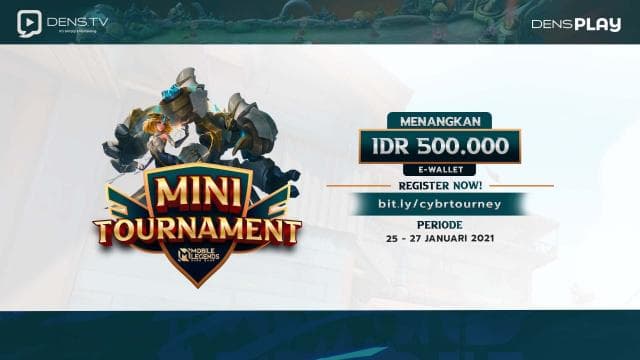 Daftarkan tim kalian di Cyber Mini Tournament Week 4 dan Menangkan Hadiah Berupa E-wallet!