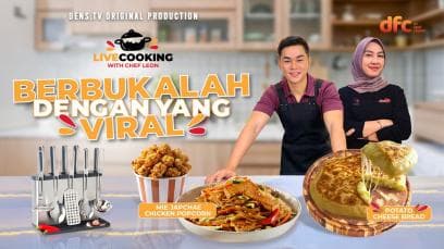 Live Cooking With Chef Leon : Berbukalah Dengan Yang Viral