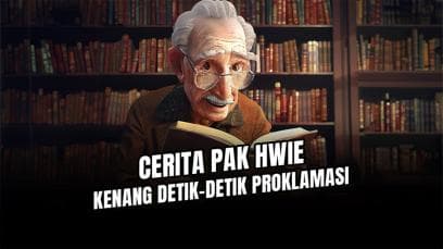 Cerita Pak Hwie, kenang detik-detik Proklamasi