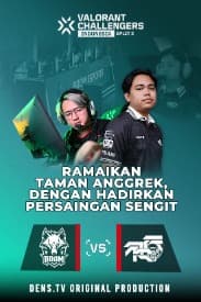 Ramaikan Taman Anggrek, VCT Challengers Indonesia Split 2 Hadirkan Persaingan Sengit Boom VS ARF