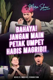 Mora Show by Ruang Sinema : Jangan Pernah Ngumpet Sendirian, Rizal Mantovani Bikin Uji Nyali di Film Petak Umpet!