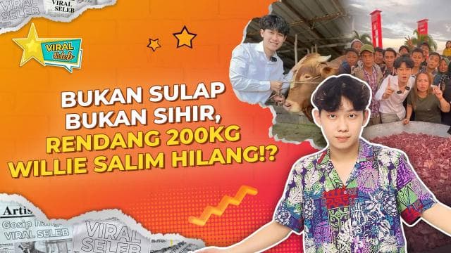Willie Salim Dipolisikan Imbas Konten Masak Rendang di Palembang