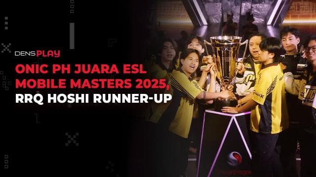 ONIC PH JUARA ESL MOBILE MASTERS 2025, RRQ HOSHI RUNNER-UP