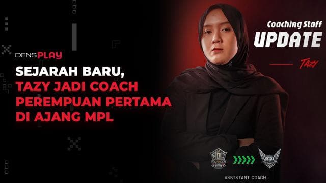 SEJARAH BARU, TAZY JADI COACH PEREMPUAN PERTAMA DI AJANG MPL