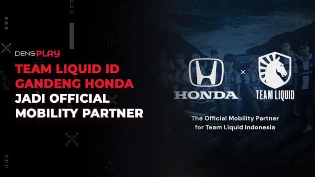 TEAM LIQUID ID GANDENG HONDA JADI OFFICIAL MOBILITY PARTNER