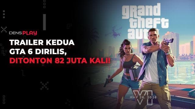 TRAILER KEDUA GTA 6 DIRILIS, DITONTON 82 JUTA KALI!